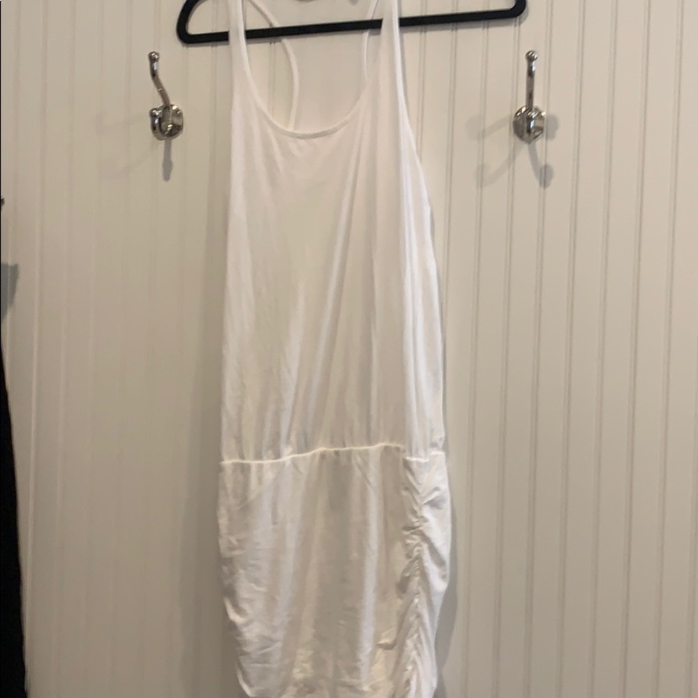 NWOT MICHAEL STARS Ruched‎ Side Tank Dress!